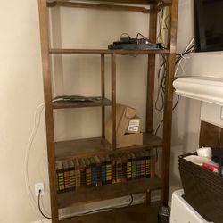 Wood Bookshelf 