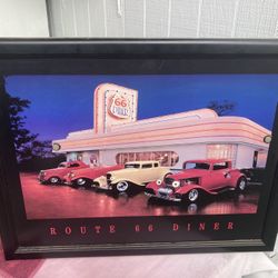 Route 66 Diner Pitcher