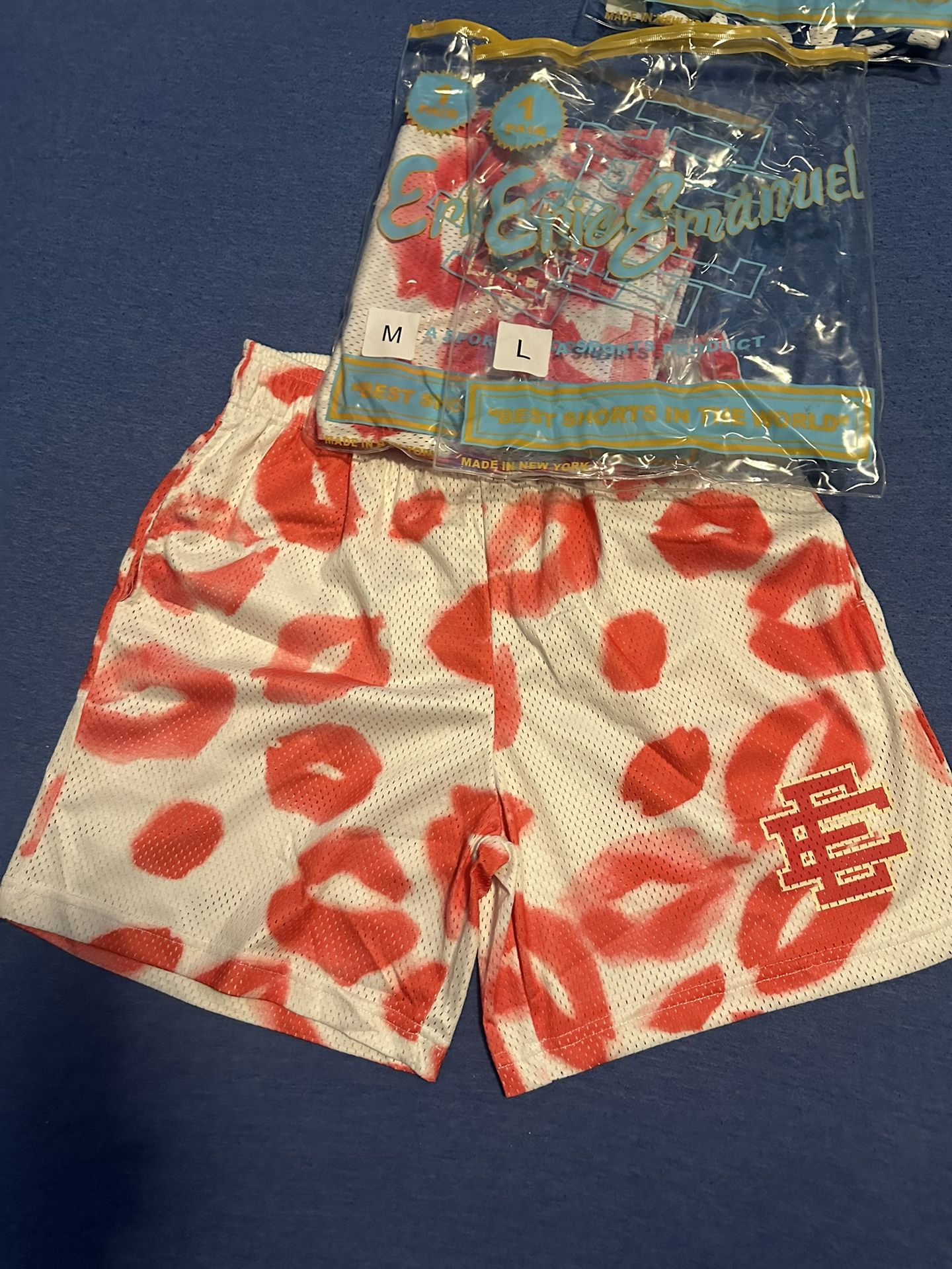 Eric Emanuel Valentines Kiss Shorts