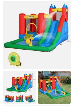 Sun cast water slide / bounce