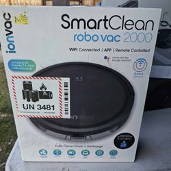 Ionvac Smart Clean Robo Vac 2000s 