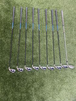 Callaway Golf X-18 Iron Set 3-9 and Pitching