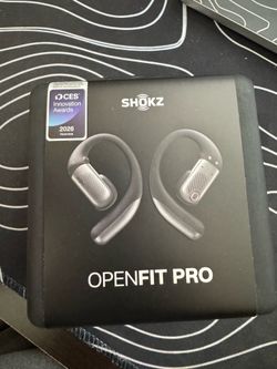 Shokz OpenFit Pro Earbuds Black CES 2026 Award Winner (Brand New Sealed)