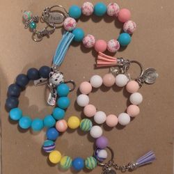 Silicone Bead Bracelets  *** Flash Special *