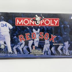 Boston Red Sox Monopoly Edition 1918 - 2004 World Series Champions MLB Sealed