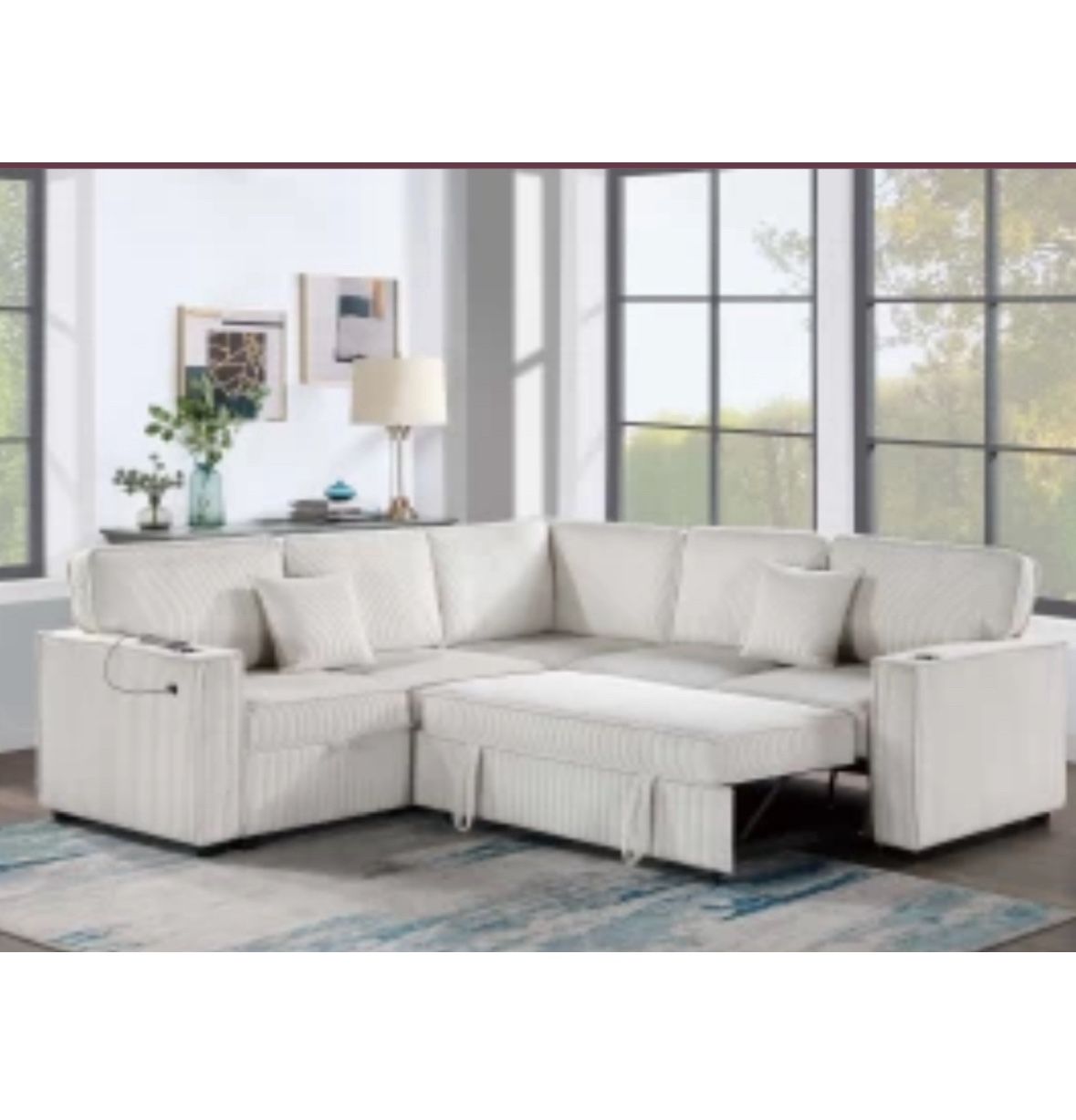 Sectional With Ottoman Brand Set