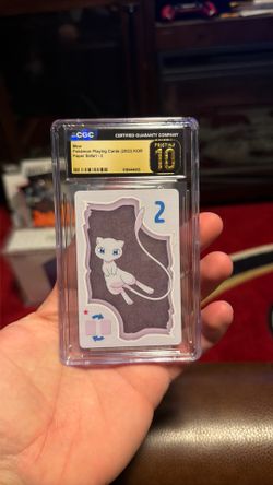 2022 Pokemon Playing Cards Korean Paper Safari Mew CGC 10 PRISTINE