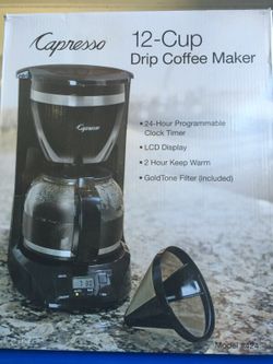 12 coffee maker