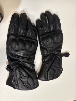 Leather Motorcycle Gloves