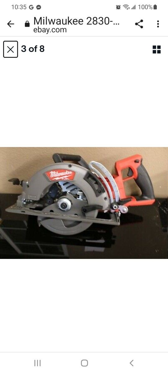 Milwaukee WORM DRIVE STYLE CIRCULAR SAW 