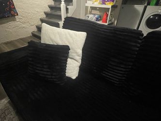 Black sectional