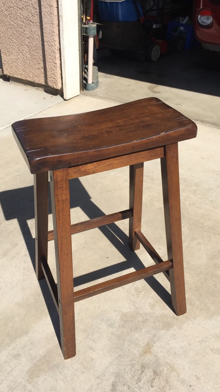 Wooden Bar Stool