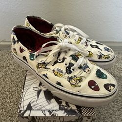Marvel Heads Vans