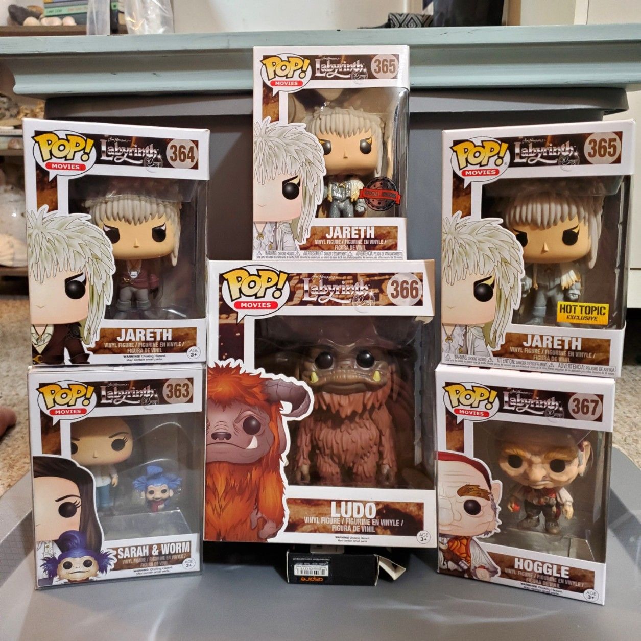 Funko POP! Labyrinth Set (Rare)