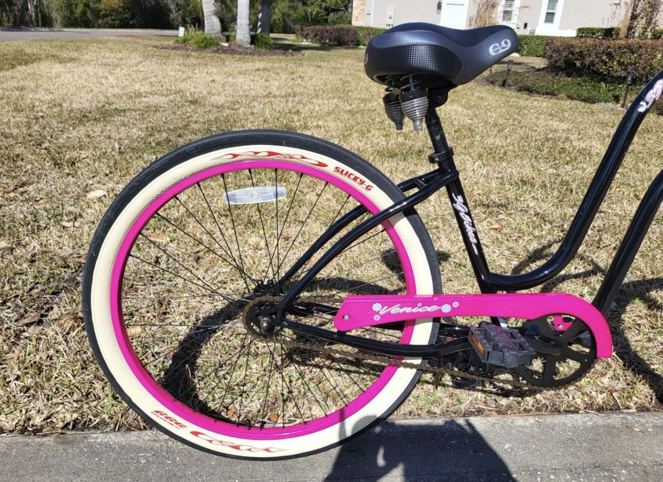 3G Venice Women's Beach Cruiser Bike