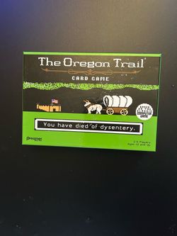 The Oregon Trail Card Game