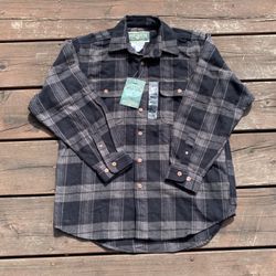 Field & Stream 100% Cotton Flannel Shirt 