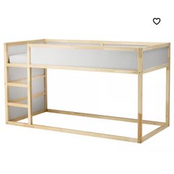 IKEA KURA Reversible Twin Bed Frame (Loft or Low) – Great Condition