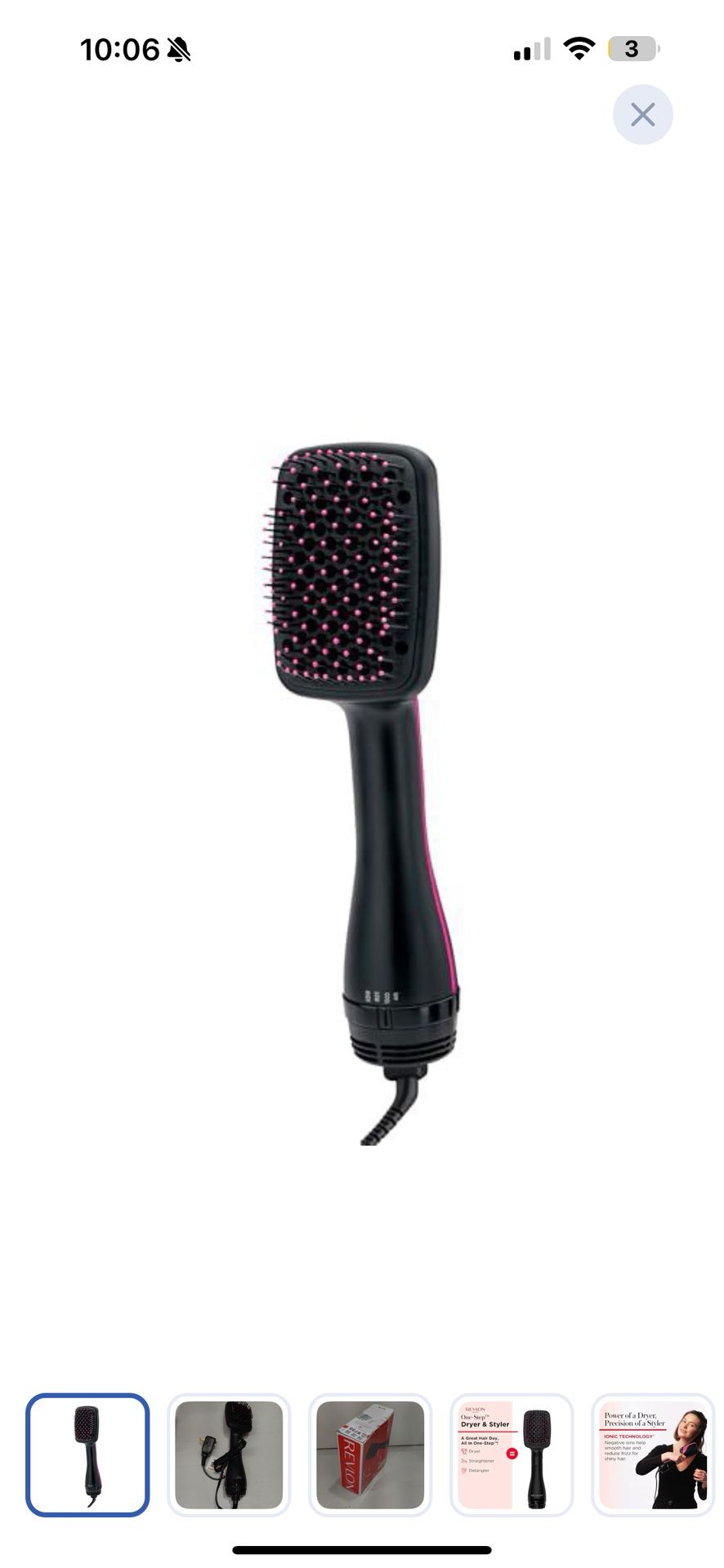 Revlon One Step Dryer & Straightener