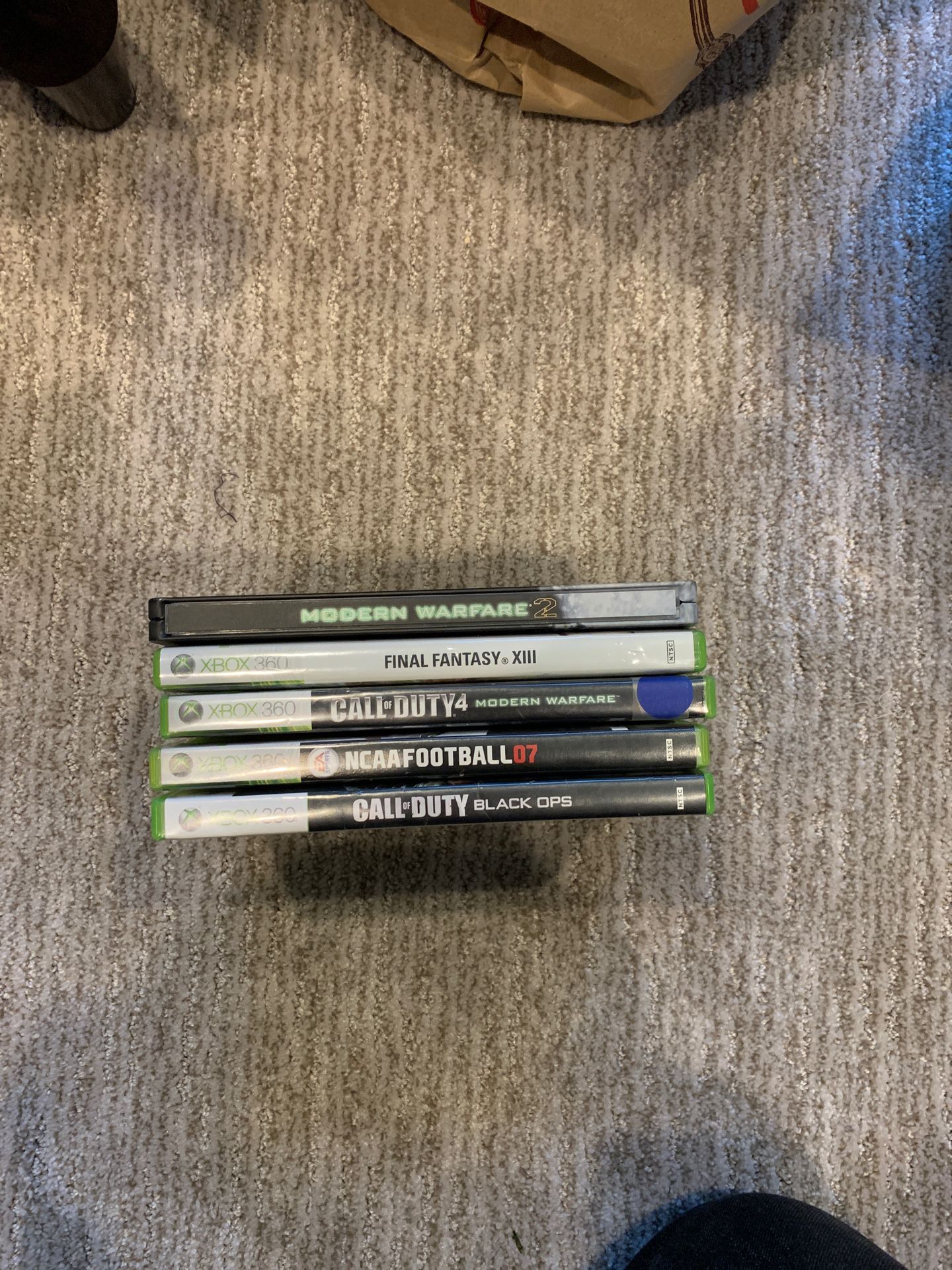 Xbox 360 games 3 games