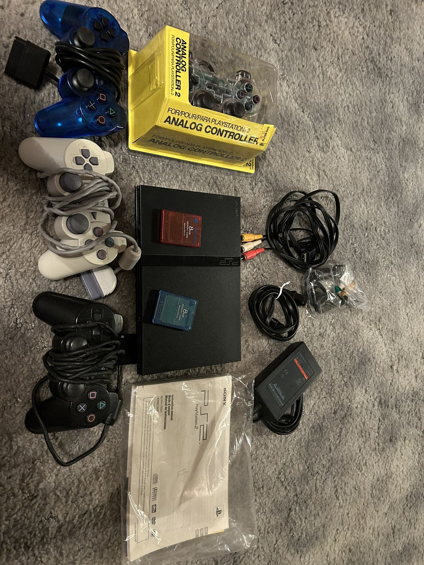 Playstation 2 With Games