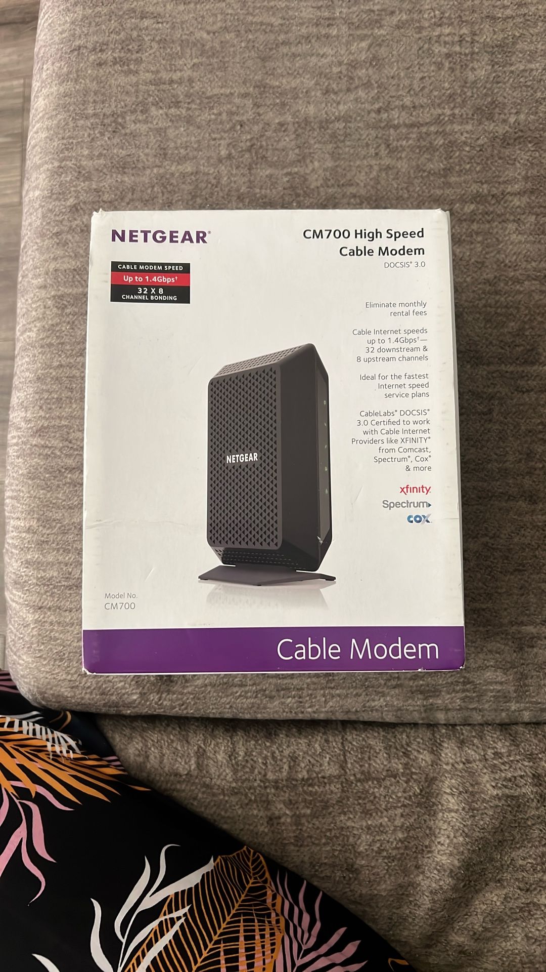 NETGEAR CM700 High Speed Cable Modem DOCSIS 3.0