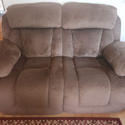 Reclining Sofa And Love Seat