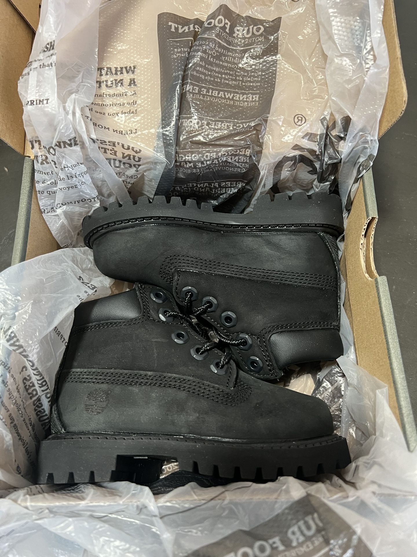 Timberland Black Boots