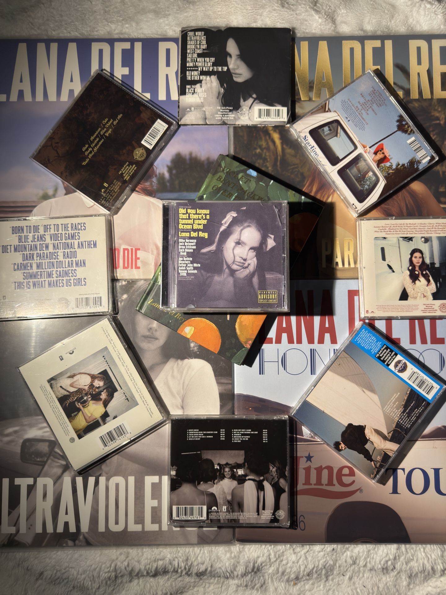 LANA DEL REY DID YOU KNOW THAT THERES A TUNNEL UNDER OCEAN BLVD CD