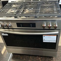 Dual/fuel 36” Inch Gas Range 