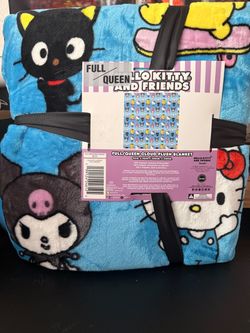 Hello Kitty cloud plush blanket