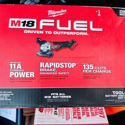 Milwaukee Grinder New