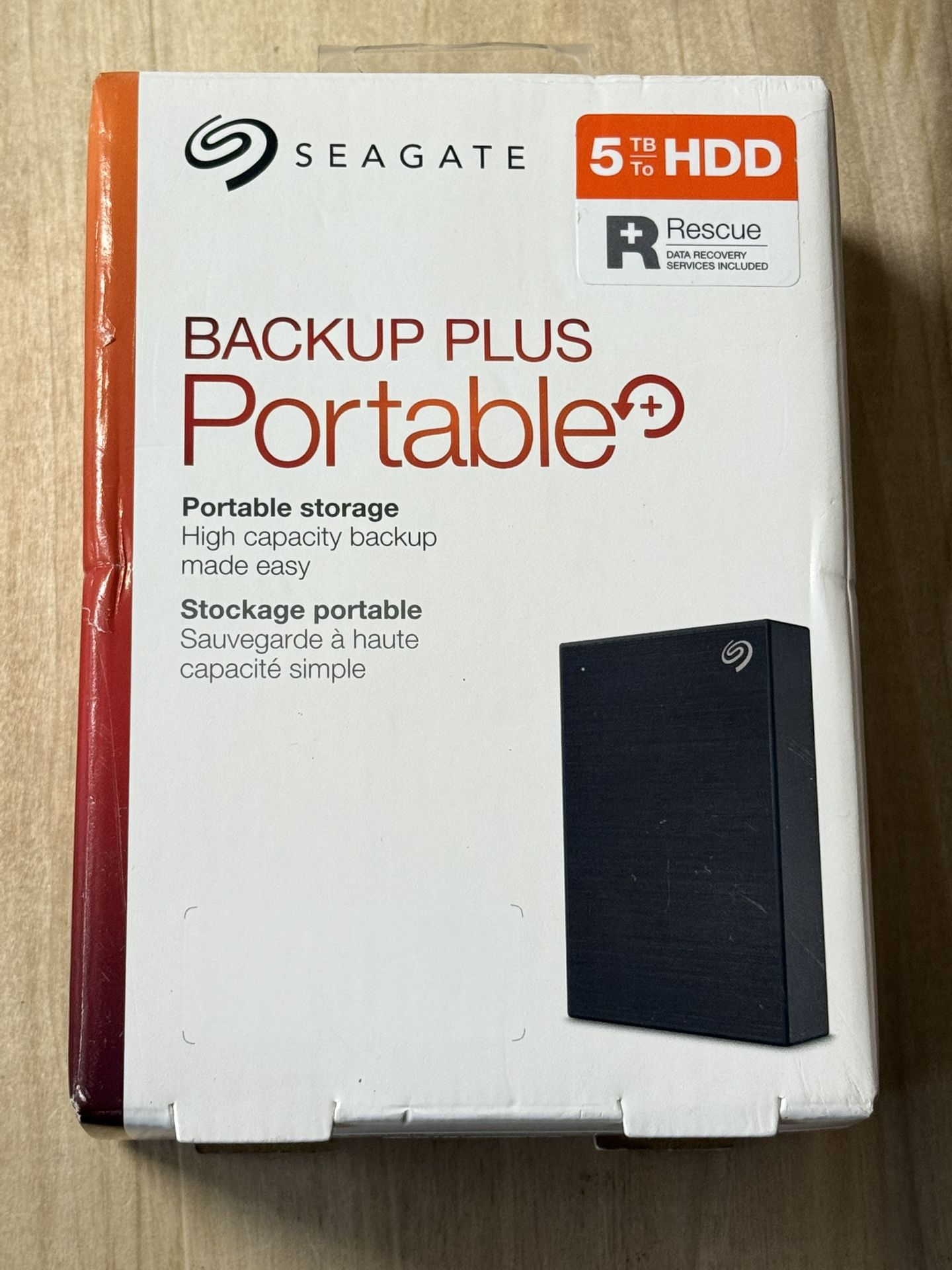 NEW! Seagate Portable HDD 5TB - SEALED