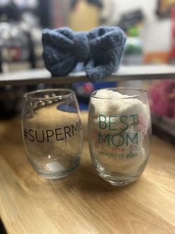 Mother’s Day Wine Glass