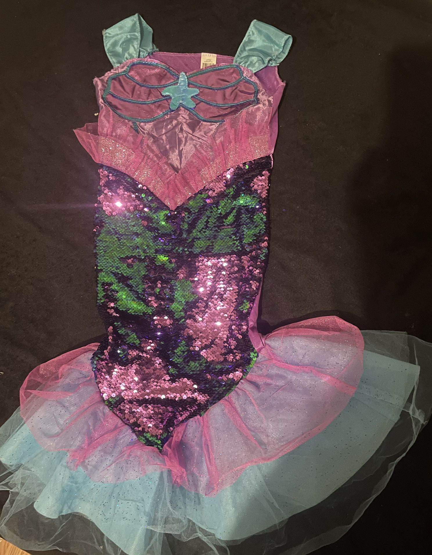 Mermaid Dress Color Change Tail 