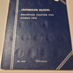 Jefferson Nickel Collection Book