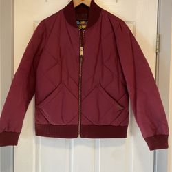 Eddie Bauer Women’s Quilted Puff Bomber Jacket