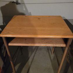 Antique School Desk