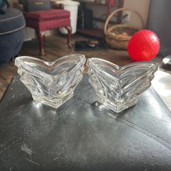 Mikasa Lead Crystal Tea Light Holders
