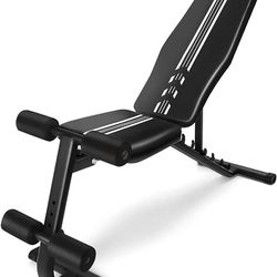 VTANMS Adjustable Bench, Weight Bench for Full Body Workout