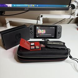 Nintendo switch + games & accessories