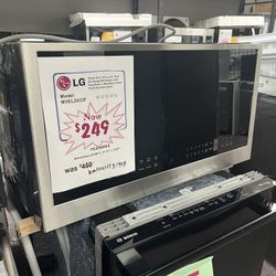 New Scratch Dents Microwave LG 30’ Over The Range Stainless Steel 