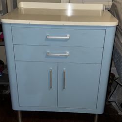 Vintage medical Cabinet - Used As Cool Night  Stand 