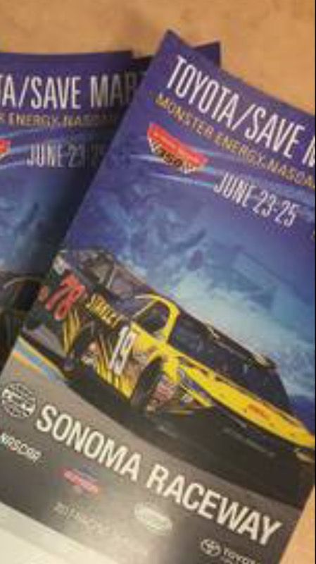 2 NASCAR tix