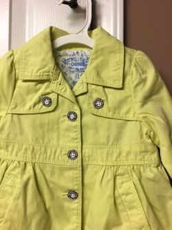 New with tags lime green jacket size 12mo Genuine Kids by Oshkosh. Local pick up 27603 27545 27529 27610. FIRM. $10