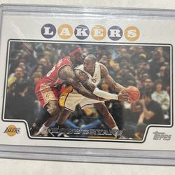 2008 Kobe And Lebron Card Tops
