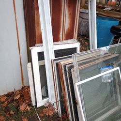 Old Fashion Storm Windows With 4 Frames