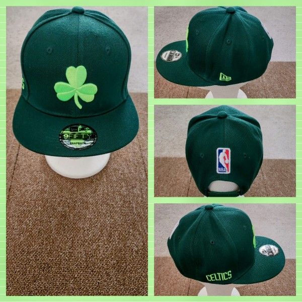 BOSTON CELTICS NBA BASKETBALL ๐ SNAPBACK HAT.