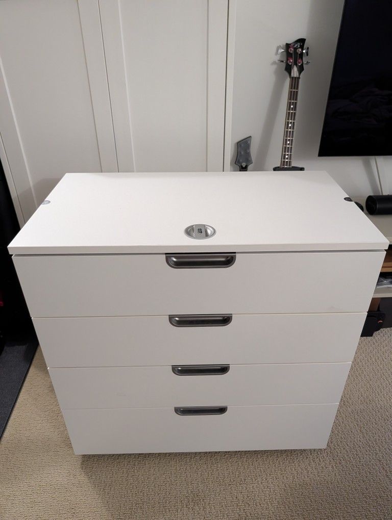 Ikea Galant 4- Drawer Locking Office Drawer Storage