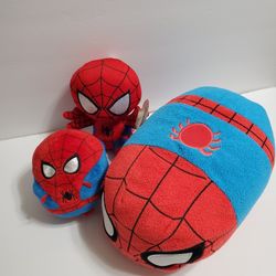 Spiderman Plushie Set